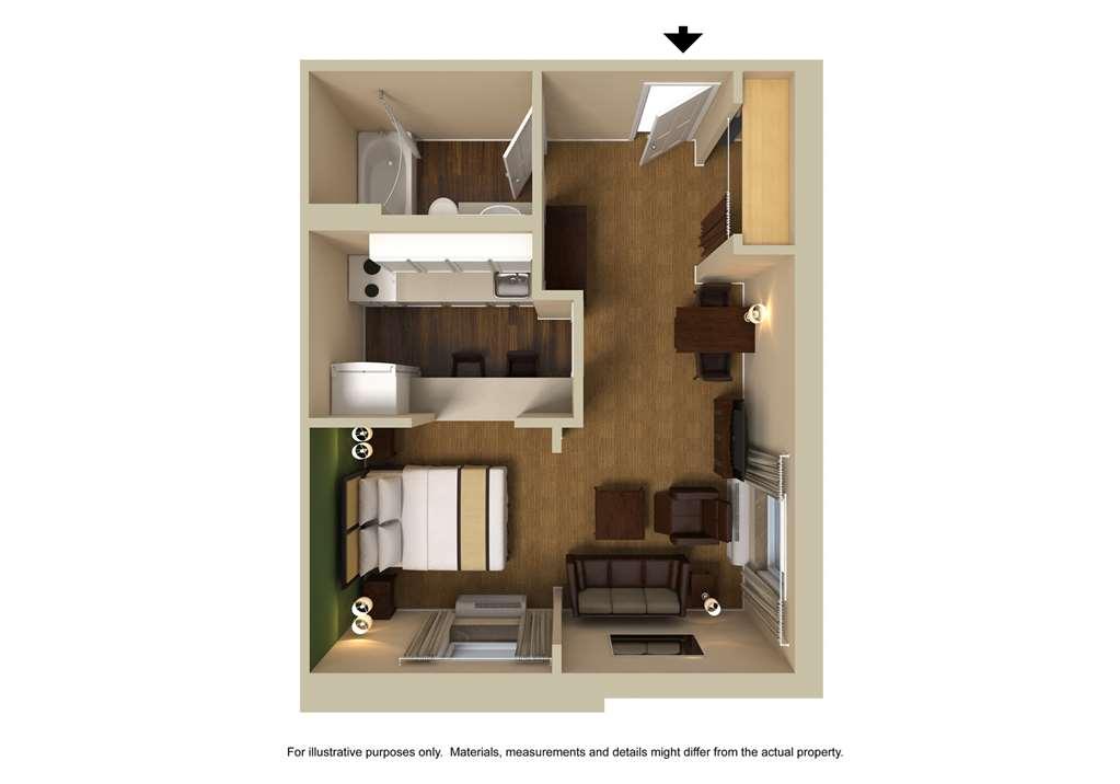Extended Stay America Select Suites - Madison - Old Sauk Rd Zimmer foto